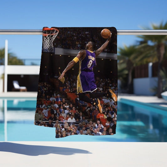 Kobe  Beach Towel, Absorbent Beach Towel, Legendary Kobe Gift - Techy Treasures -  