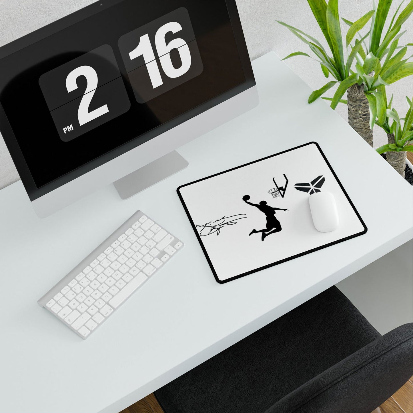 Kobe Bryant Basketball Desk Mat - Sports Fan Office Decor - Techy Treasures -  