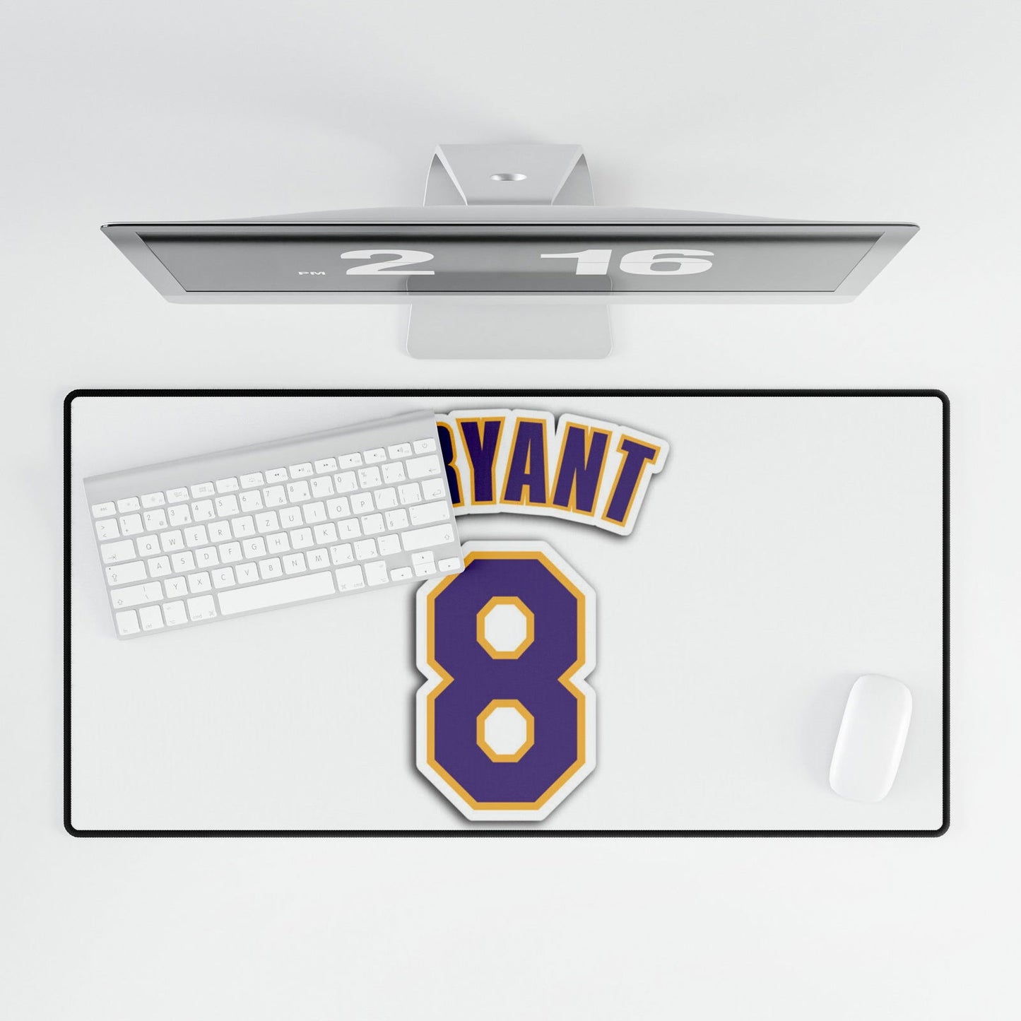 Kobe Bryant Basketball Desk Mat - Sports Fan Office Decor - Techy Treasures -  