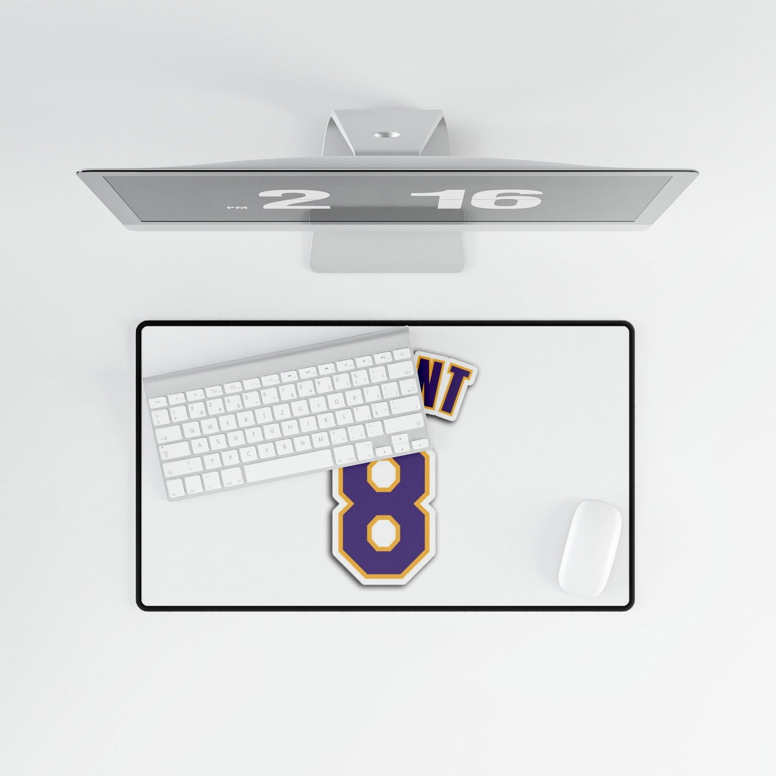 Kobe Bryant Basketball Desk Mat - Sports Fan Office Decor - Techy Treasures -  