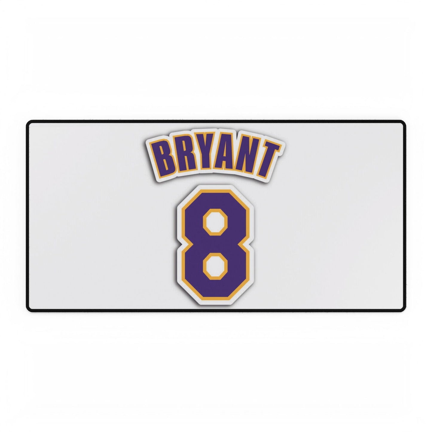 Kobe Bryant Basketball Desk Mat - Sports Fan Office Decor - Techy Treasures -  