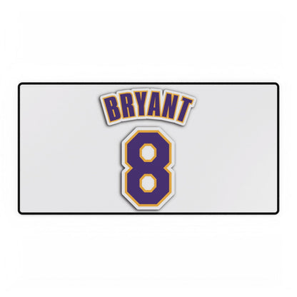 Kobe Bryant Basketball Desk Mat - Sports Fan Office Decor - Techy Treasures -  