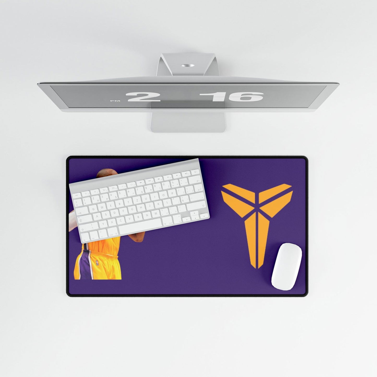 Kobe Bryant Basketball Desk Mat - Sports Fan Office Decor - Techy Treasures -  