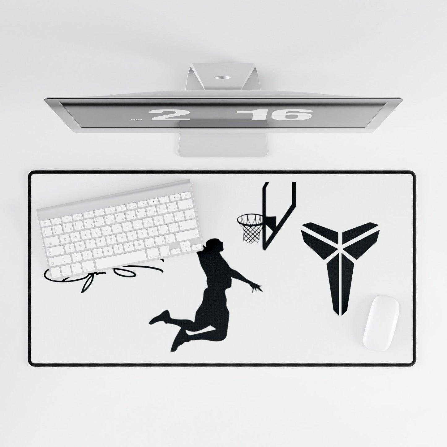 Kobe Bryant Basketball Desk Mat - Sports Fan Office Decor - Techy Treasures -  