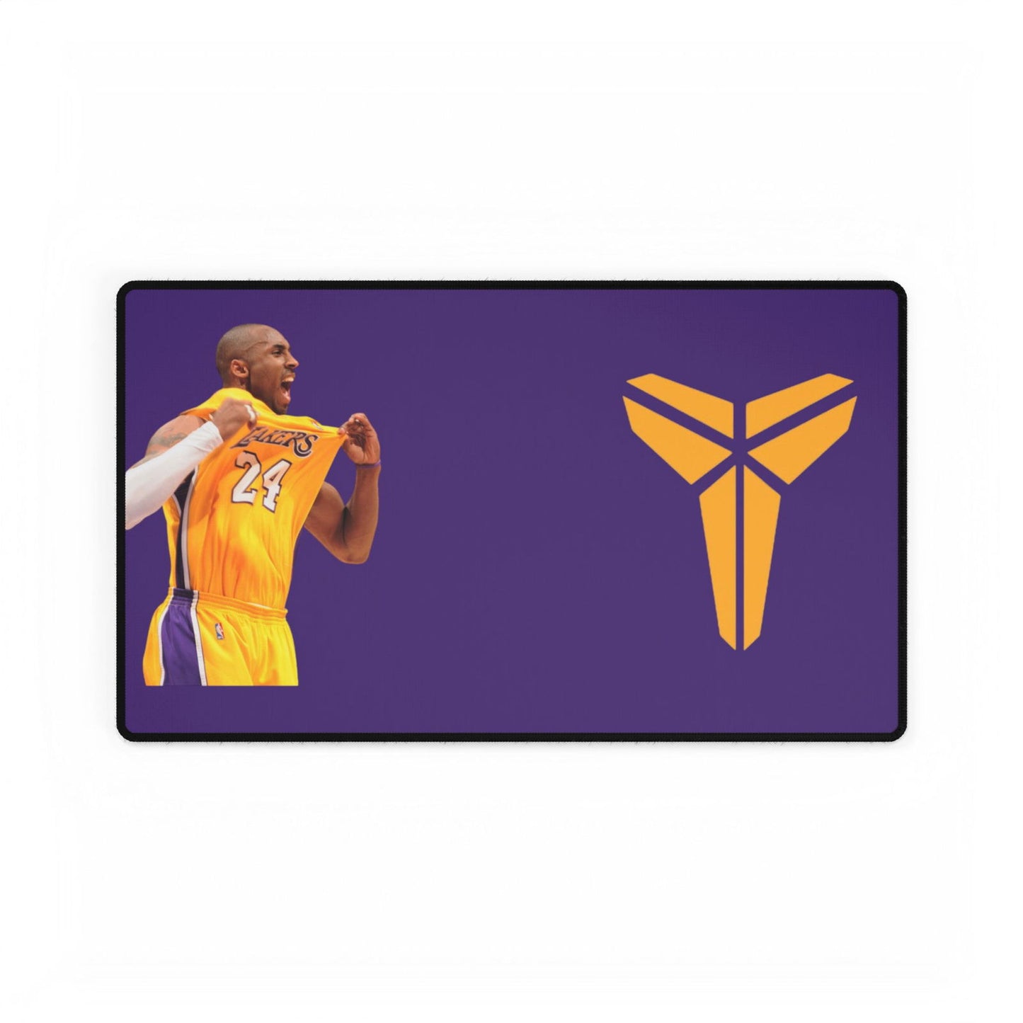Kobe Bryant Basketball Desk Mat - Sports Fan Office Decor - Techy Treasures -  