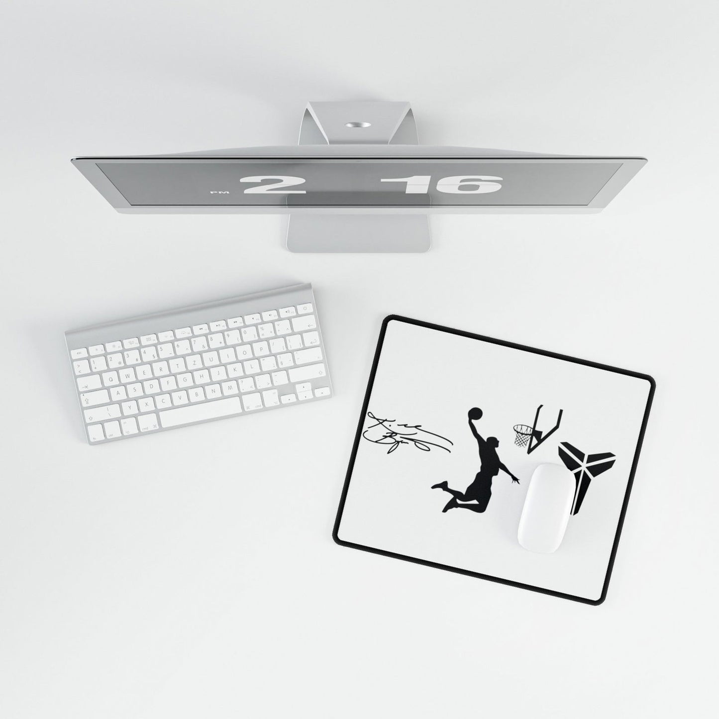 Kobe Bryant Basketball Desk Mat - Sports Fan Office Decor - Techy Treasures -  