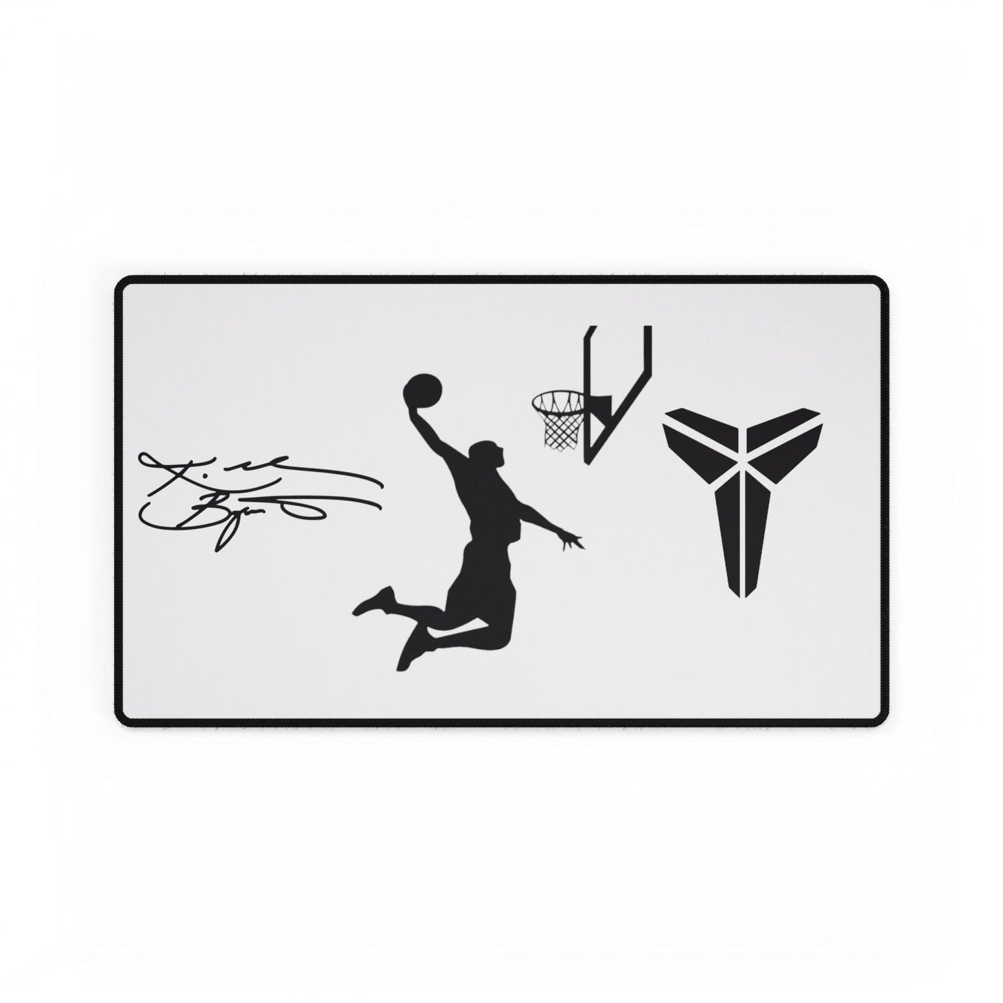 Kobe Bryant Basketball Desk Mat - Sports Fan Office Decor - Techy Treasures -  