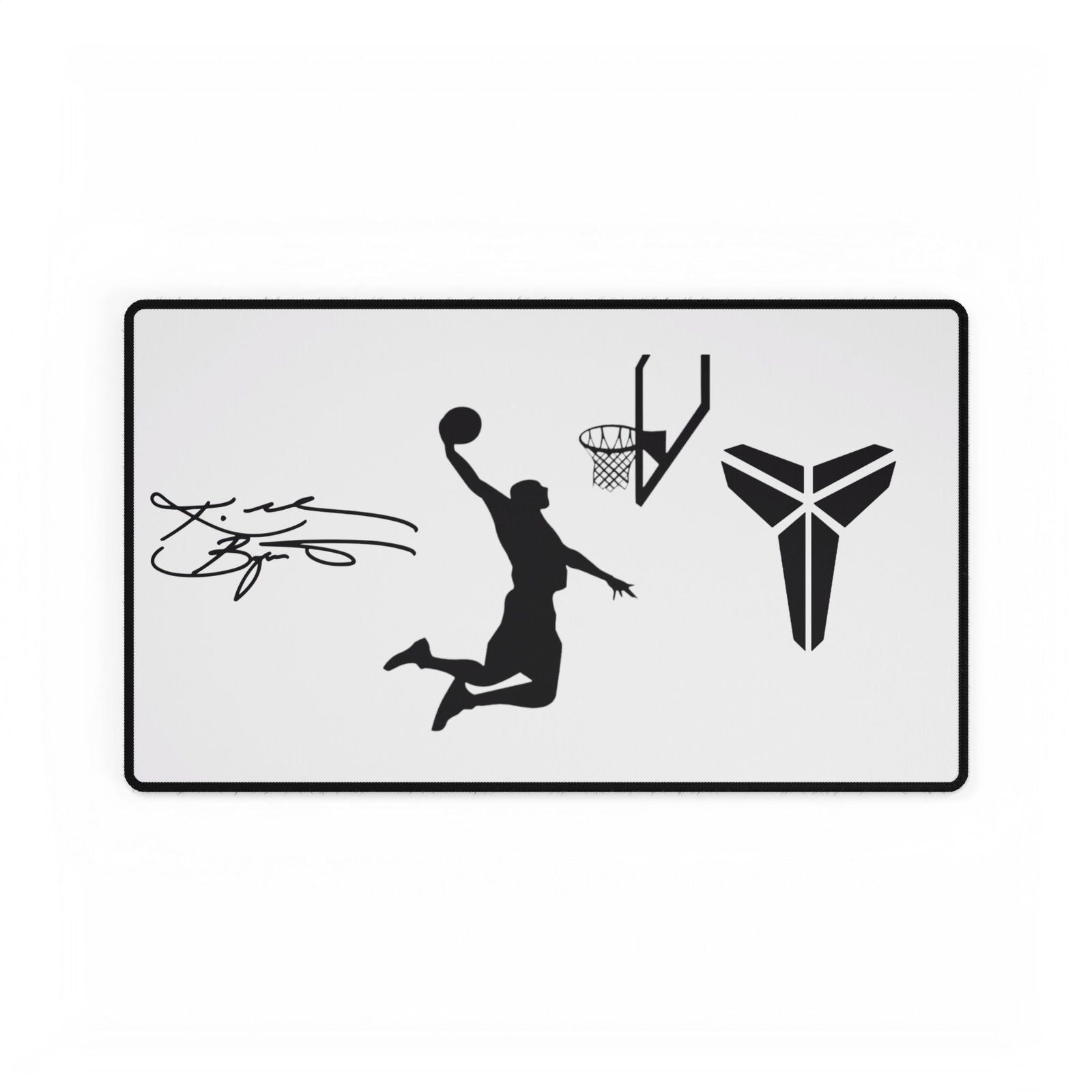 Kobe Bryant Basketball Desk Mat - Sports Fan Office Decor - Techy Treasures -  