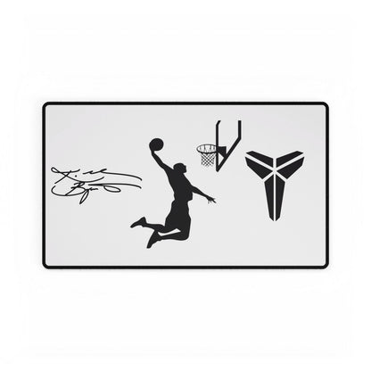 Kobe Bryant Basketball Desk Mat - Sports Fan Office Decor - Techy Treasures -  