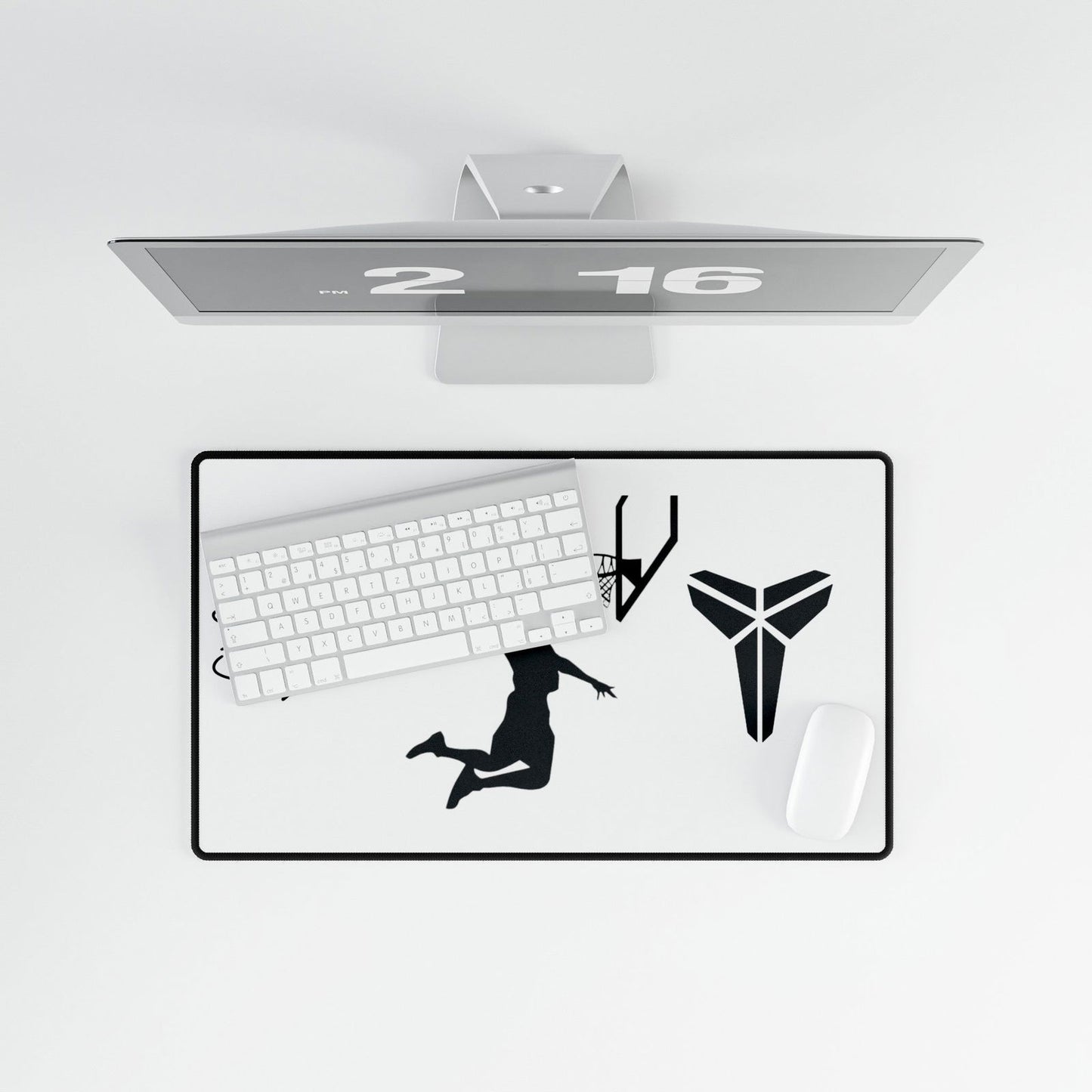 Kobe Bryant Basketball Desk Mat - Sports Fan Office Decor - Techy Treasures -  