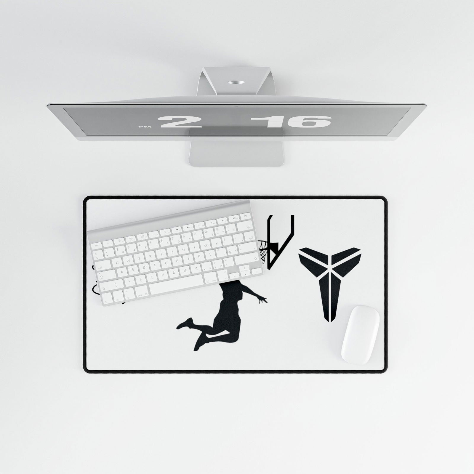 Kobe Bryant Basketball Desk Mat - Sports Fan Office Decor - Techy Treasures -  