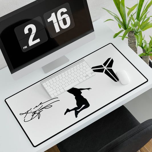 Kobe Bryant Basketball Desk Mat - Sports Fan Office Decor - Techy Treasures - Home Decor 