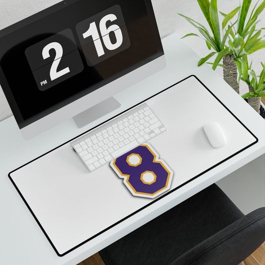 Kobe Bryant Basketball Desk Mat - Sports Fan Office Decor - Techy Treasures - Home Decor 