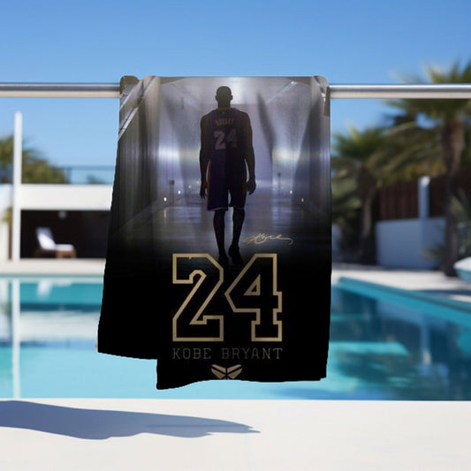 Kobe Bryant  Beach Towel, Absorbent Beach Towel, Legendary Kobe Bryant, Fathers Day or  Laker Fan Gift - Techy Treasures -  