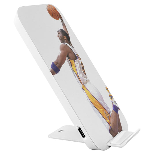 Kobe Bryant Dunking Phone Charger, Fast Wireless Charging, Perfect for NBA Fans - Techy Treasures - Accessories 