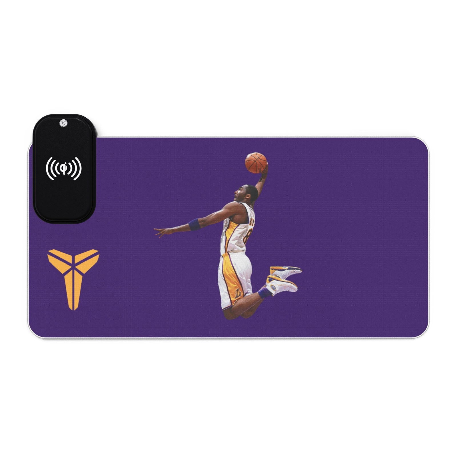 Kobe Bryant LED Gaming Mouse Pad, Wireless Charging Template - Techy Treasures -  