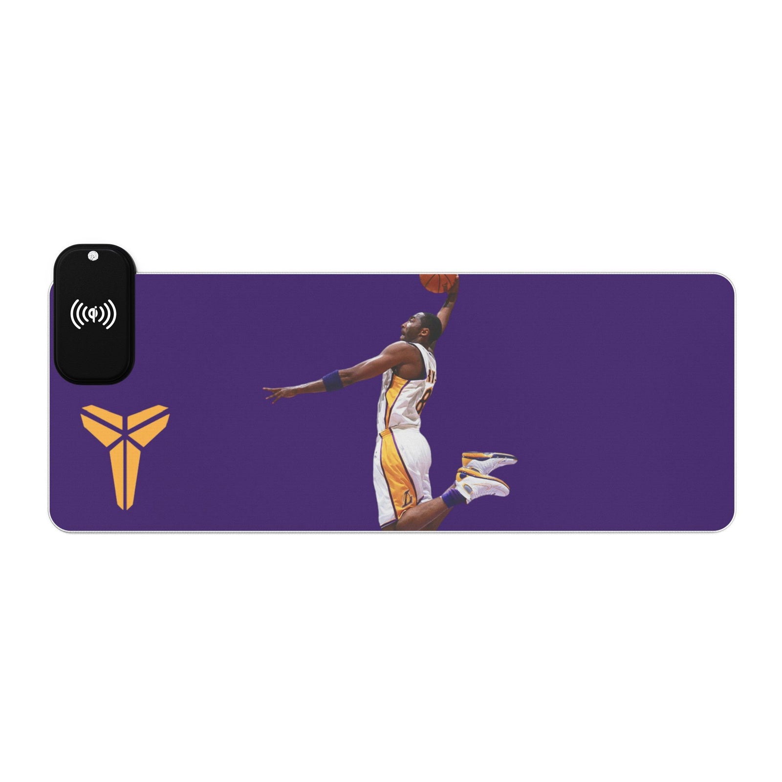Kobe Bryant LED Gaming Mouse Pad, Wireless Charging Template - Techy Treasures -  