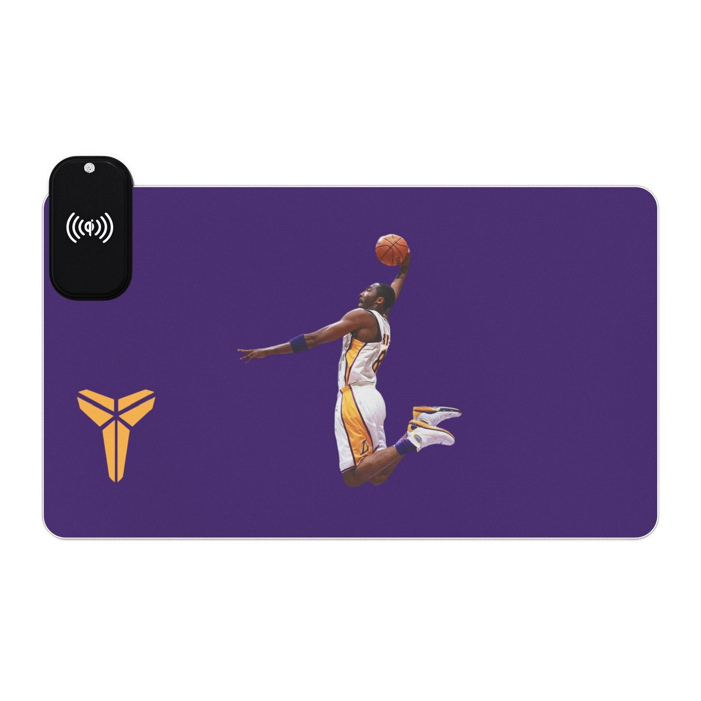 Kobe Bryant LED Gaming Mouse Pad, Wireless Charging Template - Techy Treasures -  