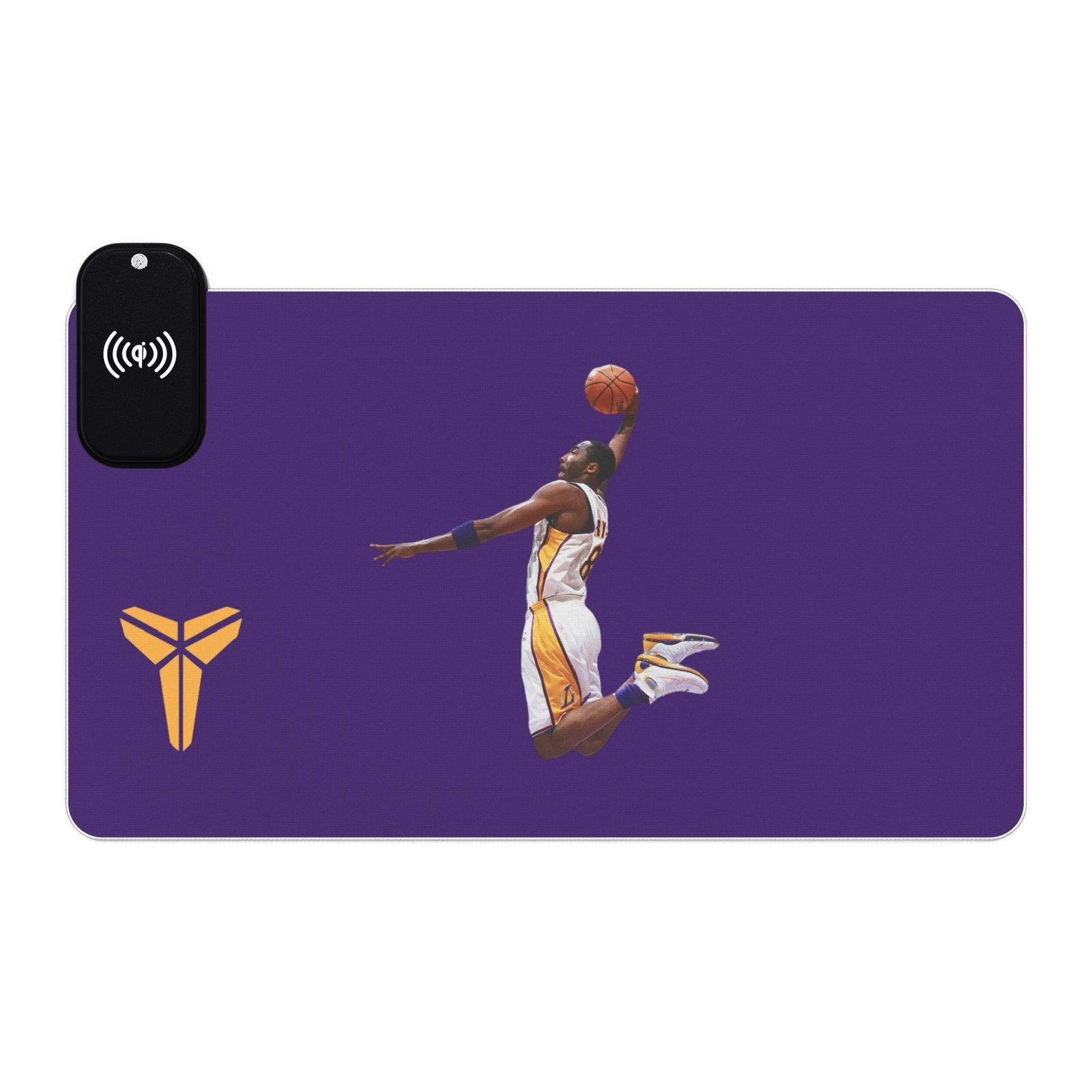 Kobe Bryant LED Gaming Mouse Pad, Wireless Charging Template - Techy Treasures -  