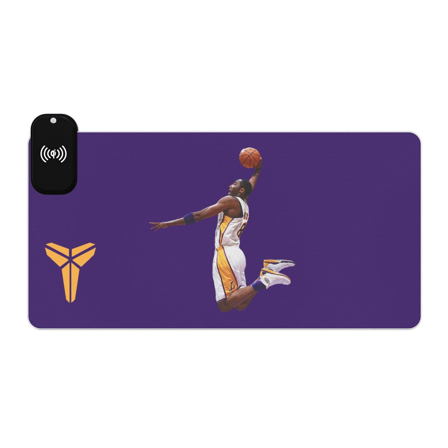 Kobe Bryant LED Gaming Mouse Pad, Wireless Charging Template - Techy Treasures -  