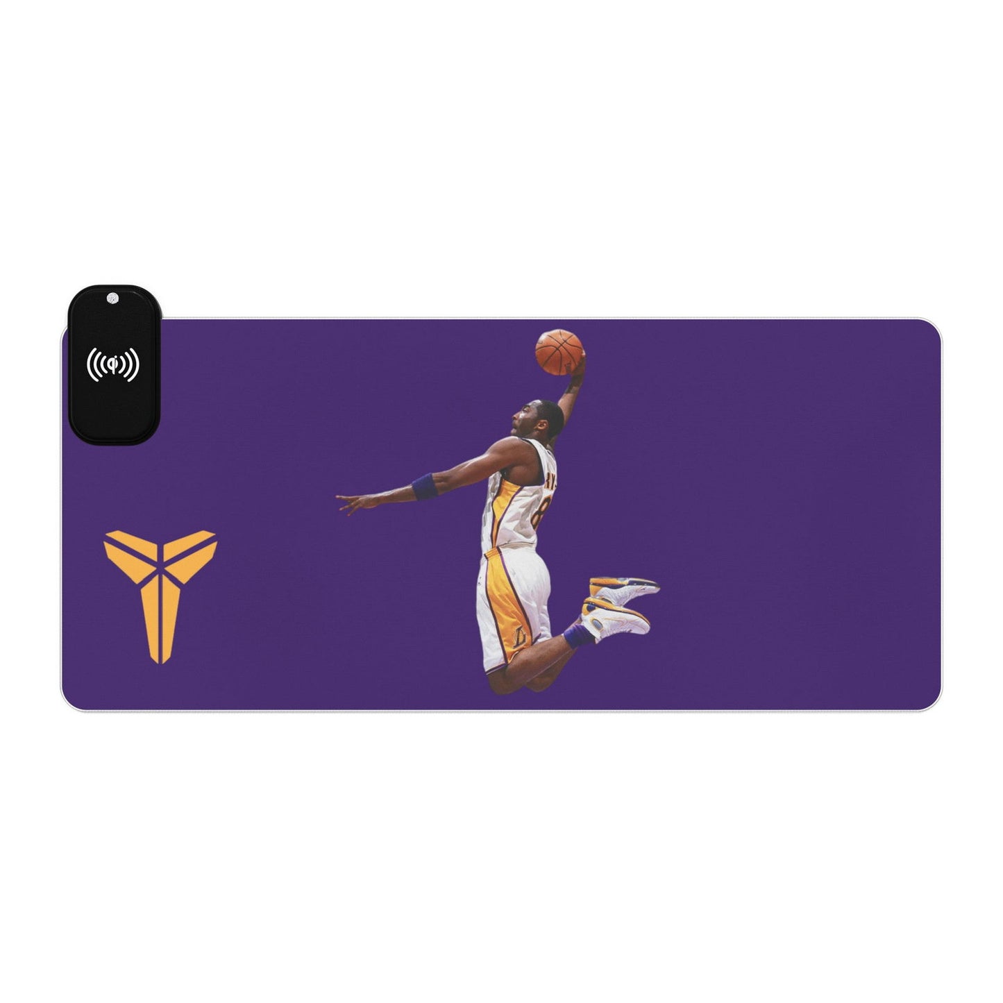 Kobe Bryant LED Gaming Mouse Pad, Wireless Charging Template - Techy Treasures -  