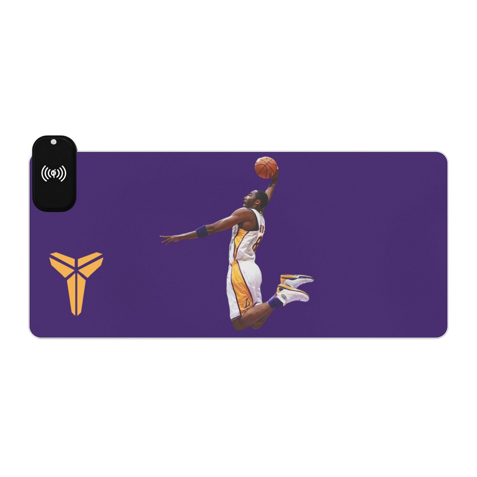 Kobe Bryant LED Gaming Mouse Pad, Wireless Charging Template - Techy Treasures -  