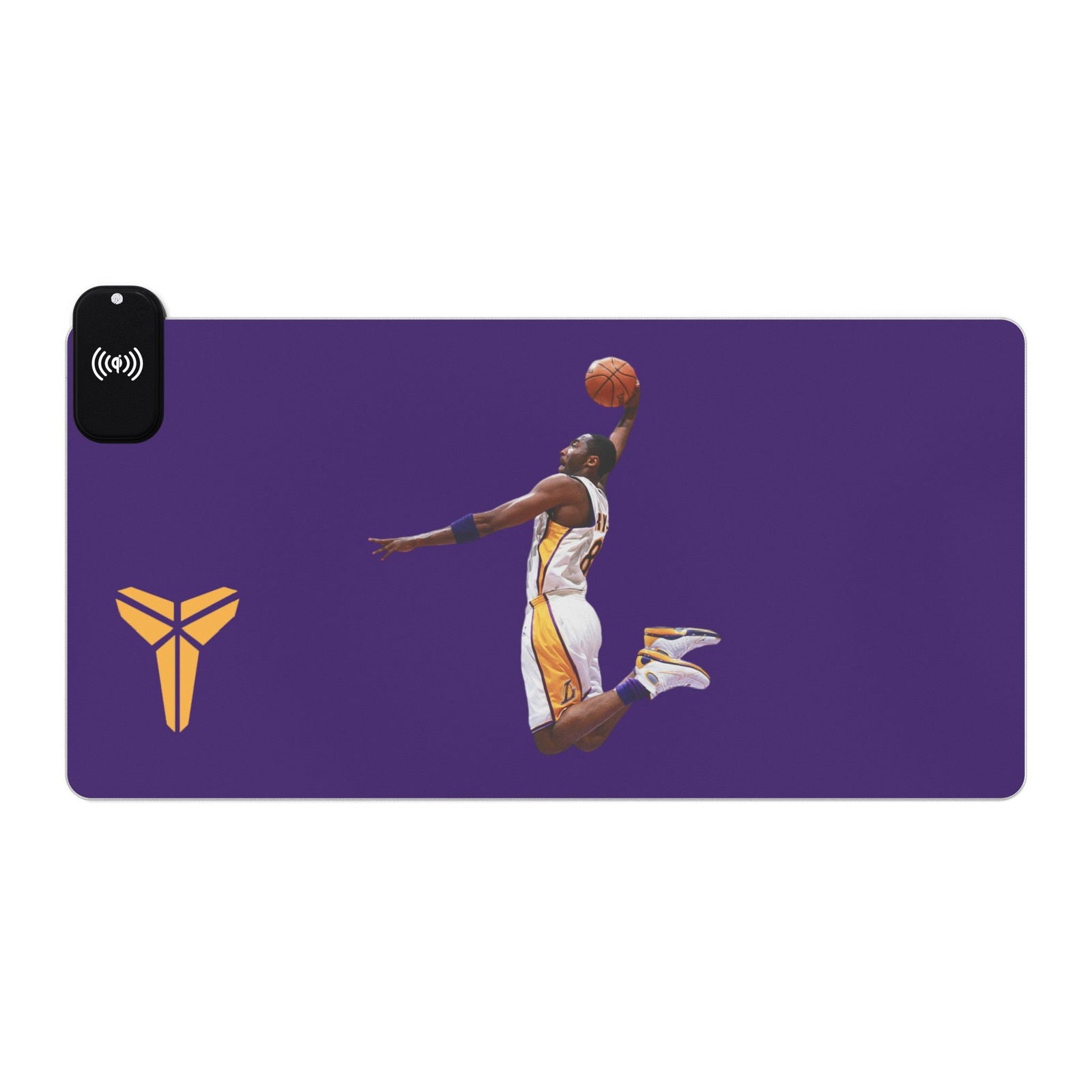 Kobe Bryant LED Gaming Mouse Pad, Wireless Charging Template - Techy Treasures -  