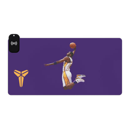 Kobe Bryant LED Gaming Mouse Pad, Wireless Charging Template - Techy Treasures -  