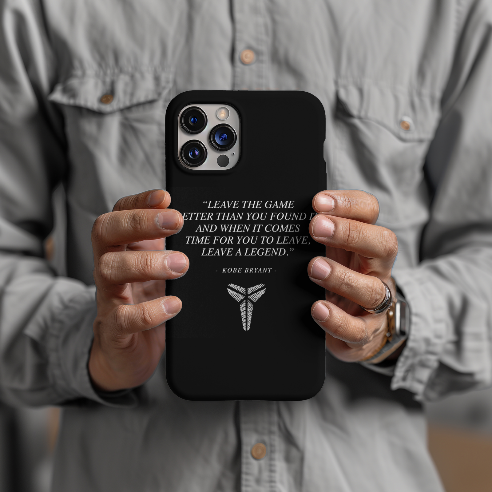 Kobe Bryant Magsafe iPhone Case, Black Mamba Phone Case - Techy Treasures -  