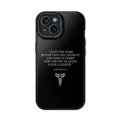 Kobe Bryant Magsafe iPhone Case, Black Mamba Phone Case - Techy Treasures - Phone Case 