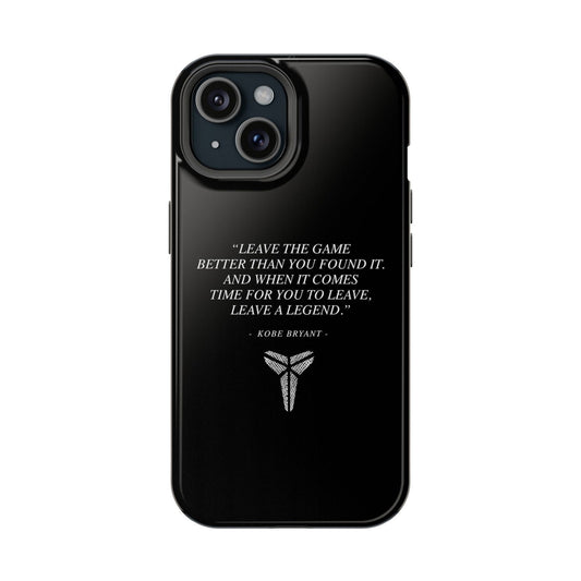 Kobe Bryant Magsafe iPhone Case, Black Mamba Phone Case - Techy Treasures - Phone Case 