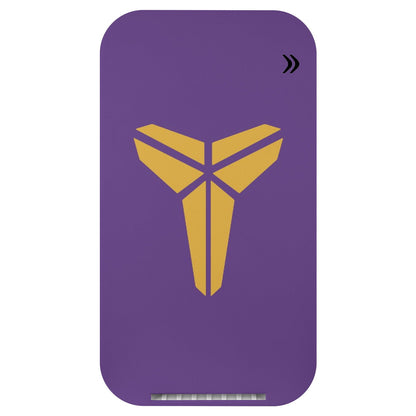Kobe Bryant Mamba Phone Charger, Wireless Device with Purple and Gold Logo, Perfect for NBA Fans - Techy Treasures -  