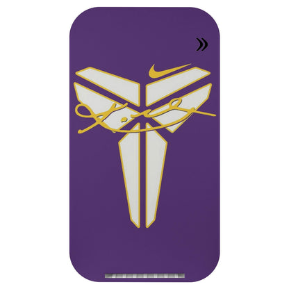 Kobe Bryant Mamba Phone Charger, Wireless Device with Purple and Gold Logo With Autograph, Perfect for NBA Fans - Techy Treasures -  