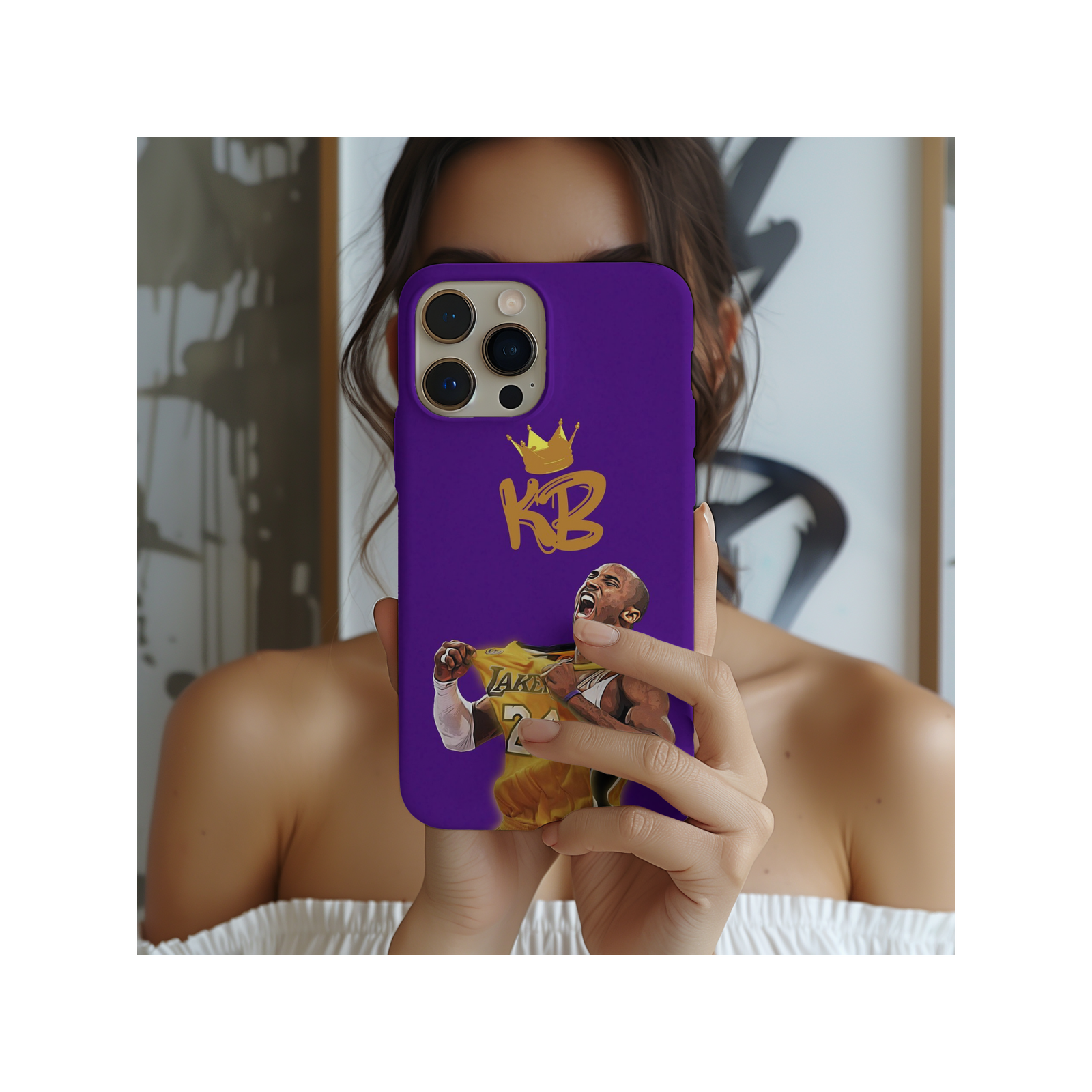 Kobe Bryant Phone Case, Mamba Logo Phone Case For All Model Phones - Techy Treasures -  