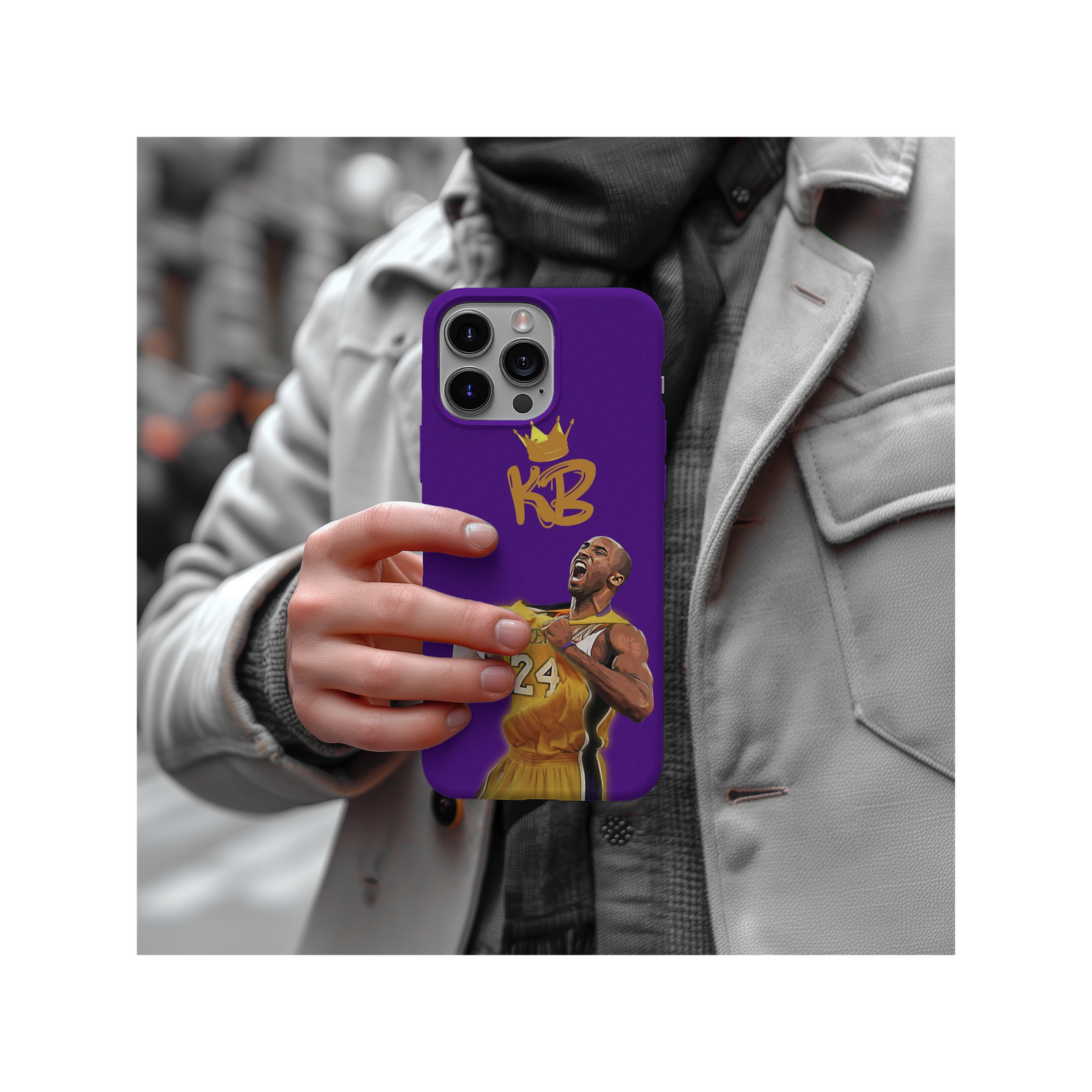Kobe Bryant Phone Case, Mamba Logo Phone Case For All Model Phones - Techy Treasures -  