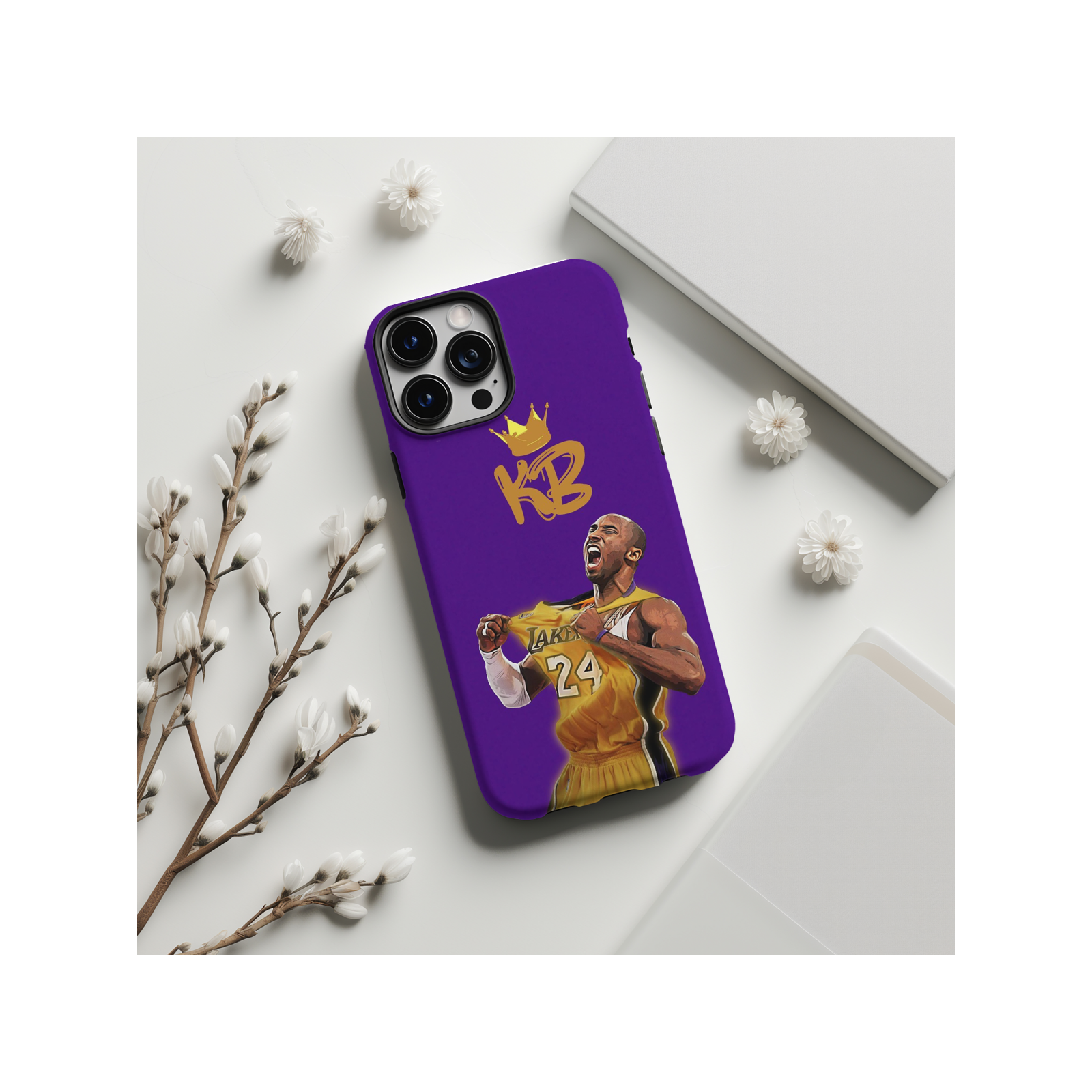 Kobe Bryant Phone Case, Mamba Logo Phone Case For All Model Phones - Techy Treasures -  