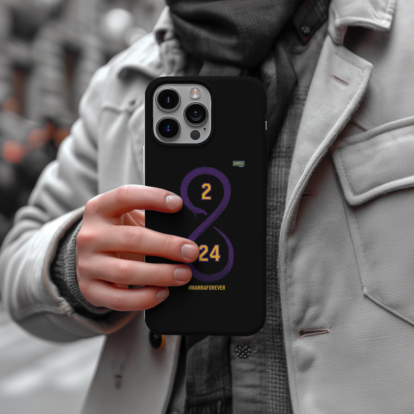 Kobe Bryant Phone Case, Mamba Logo Phone Case For All Model Phones - Techy Treasures -  