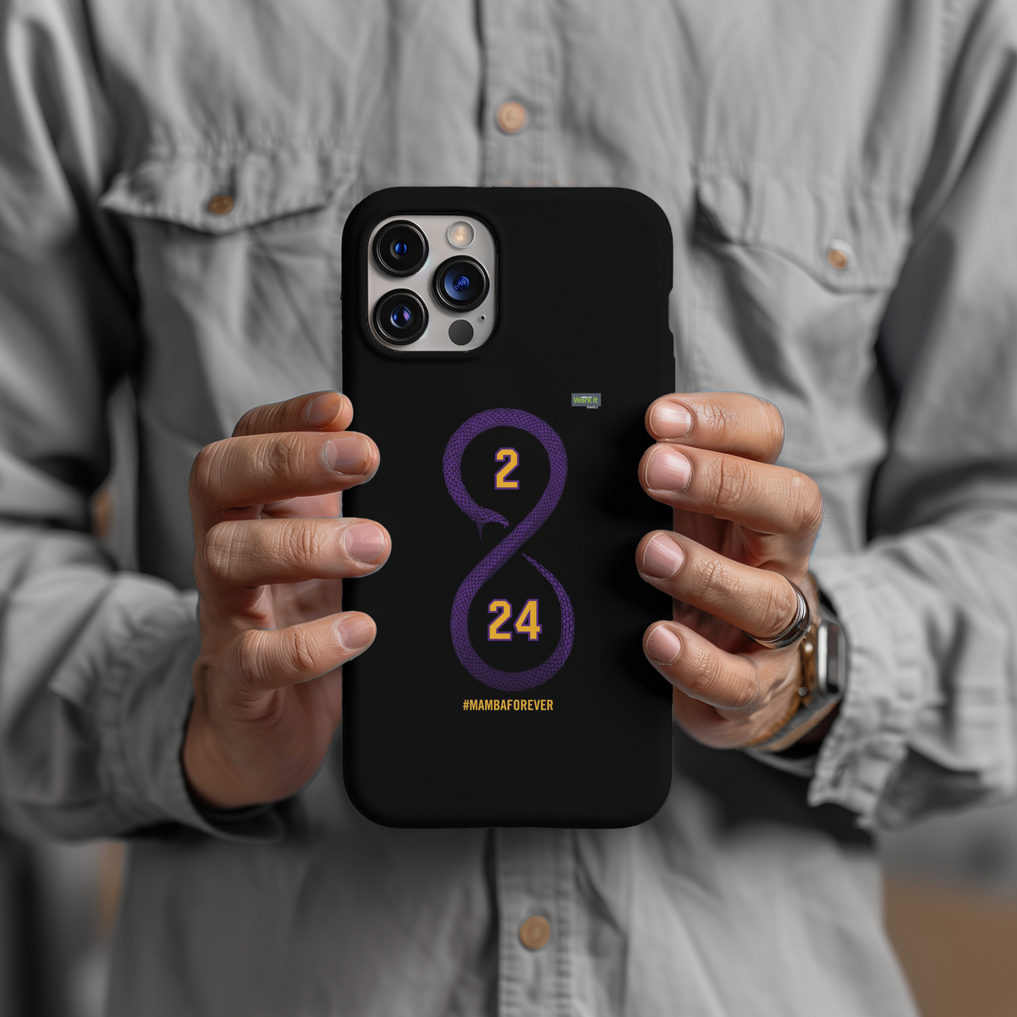 Kobe Bryant Phone Case, Mamba Logo Phone Case For All Model Phones - Techy Treasures -  