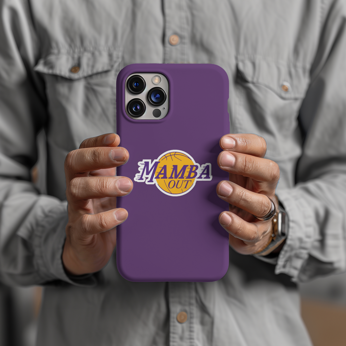 Kobe Bryant Phone Case, Mamba Logo Phone Case For All Model Phones - Techy Treasures -  