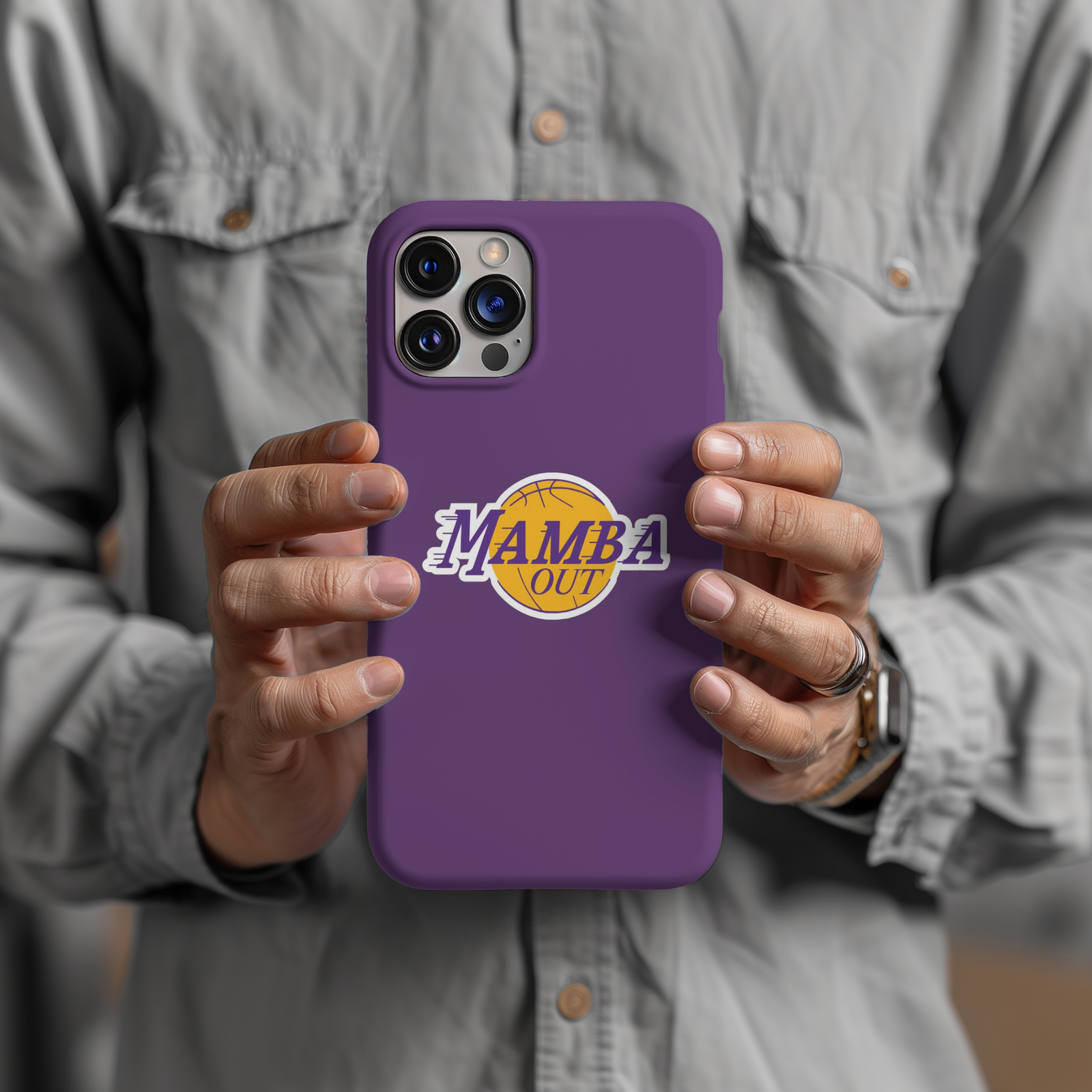 Kobe Bryant Phone Case, Mamba Logo Phone Case For All Model Phones - Techy Treasures -  