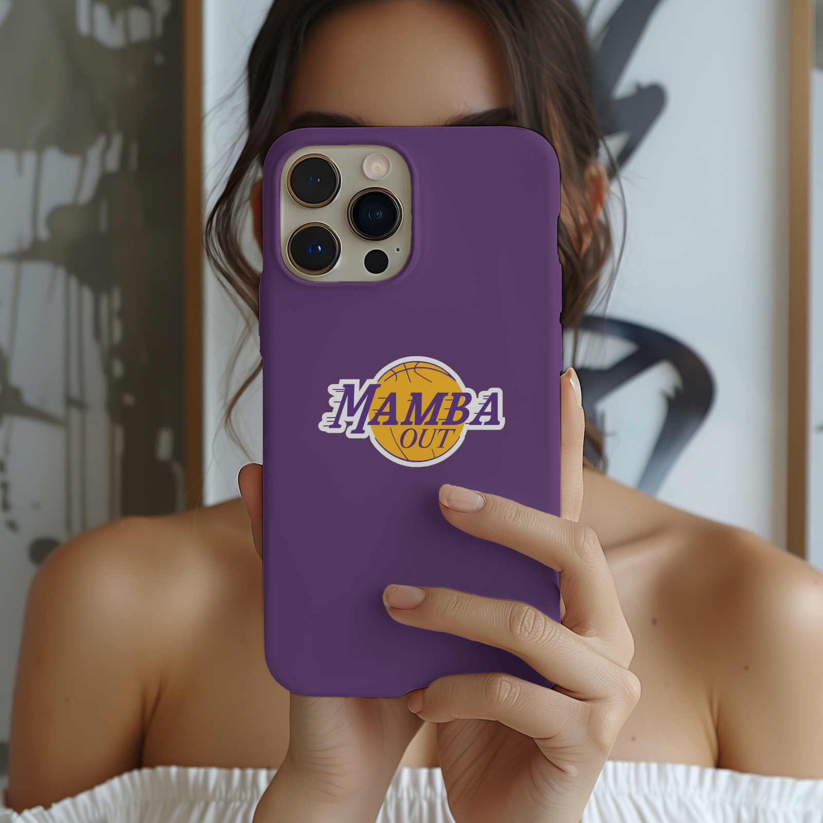 Kobe Bryant Phone Case, Mamba Logo Phone Case For All Model Phones - Techy Treasures -  