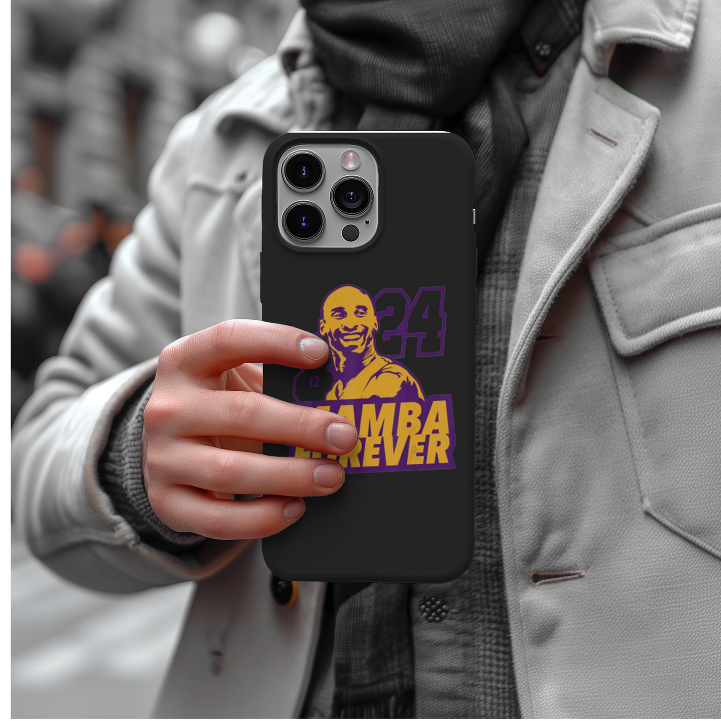 Kobe Bryant Phone Case, Mamba Logo Phone Case For All Model Phones - Techy Treasures -  