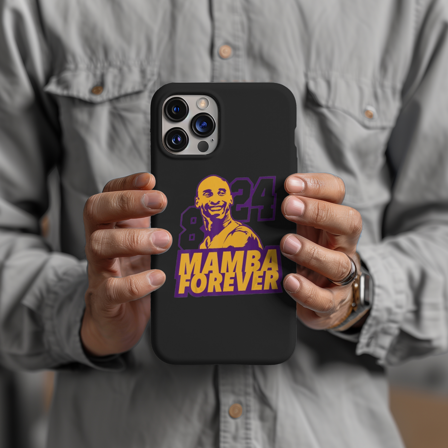 Kobe Bryant Phone Case, Mamba Logo Phone Case For All Model Phones - Techy Treasures -  