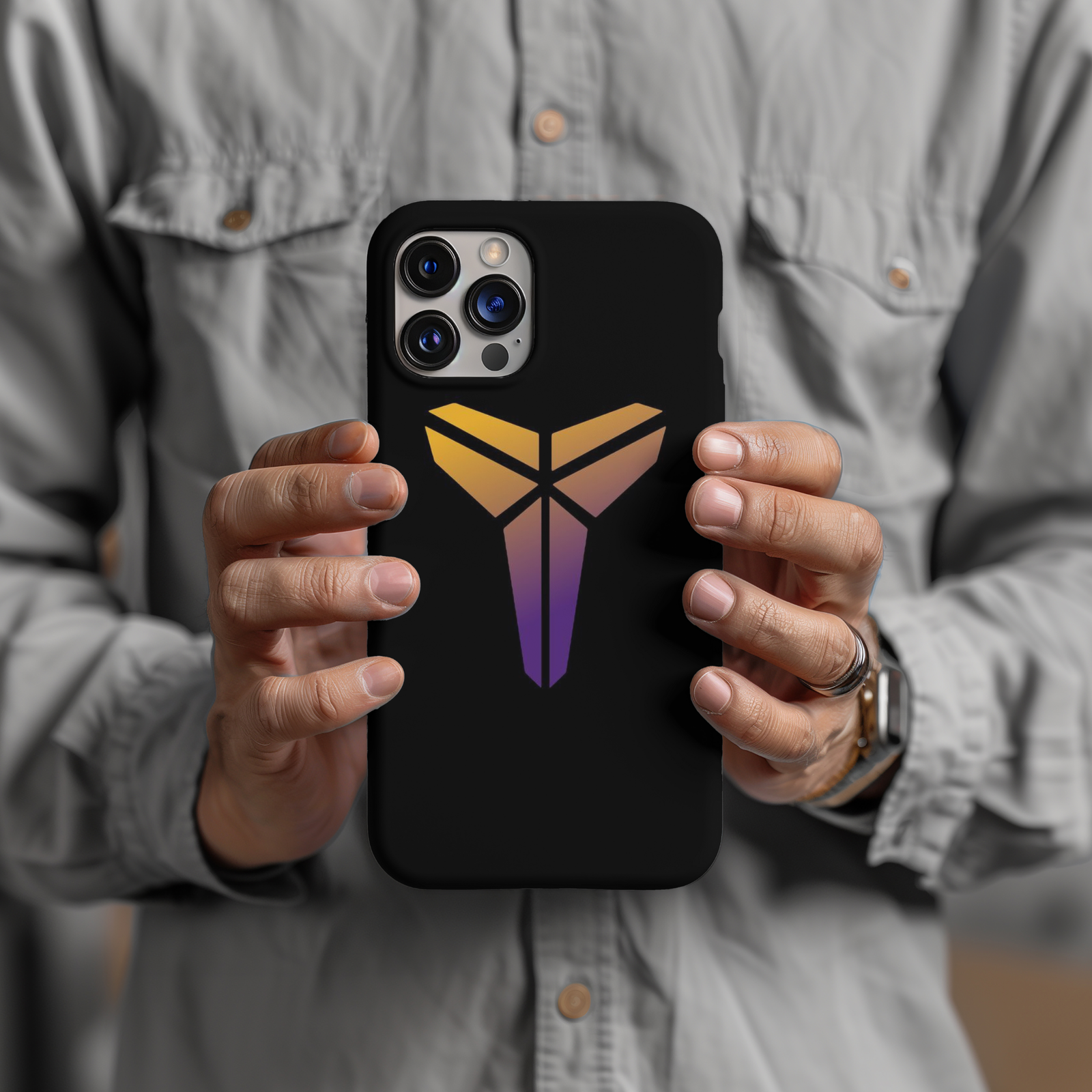 Kobe Bryant Phone Case, Mamba Logo Phone Case For All Model Phones - Techy Treasures -  