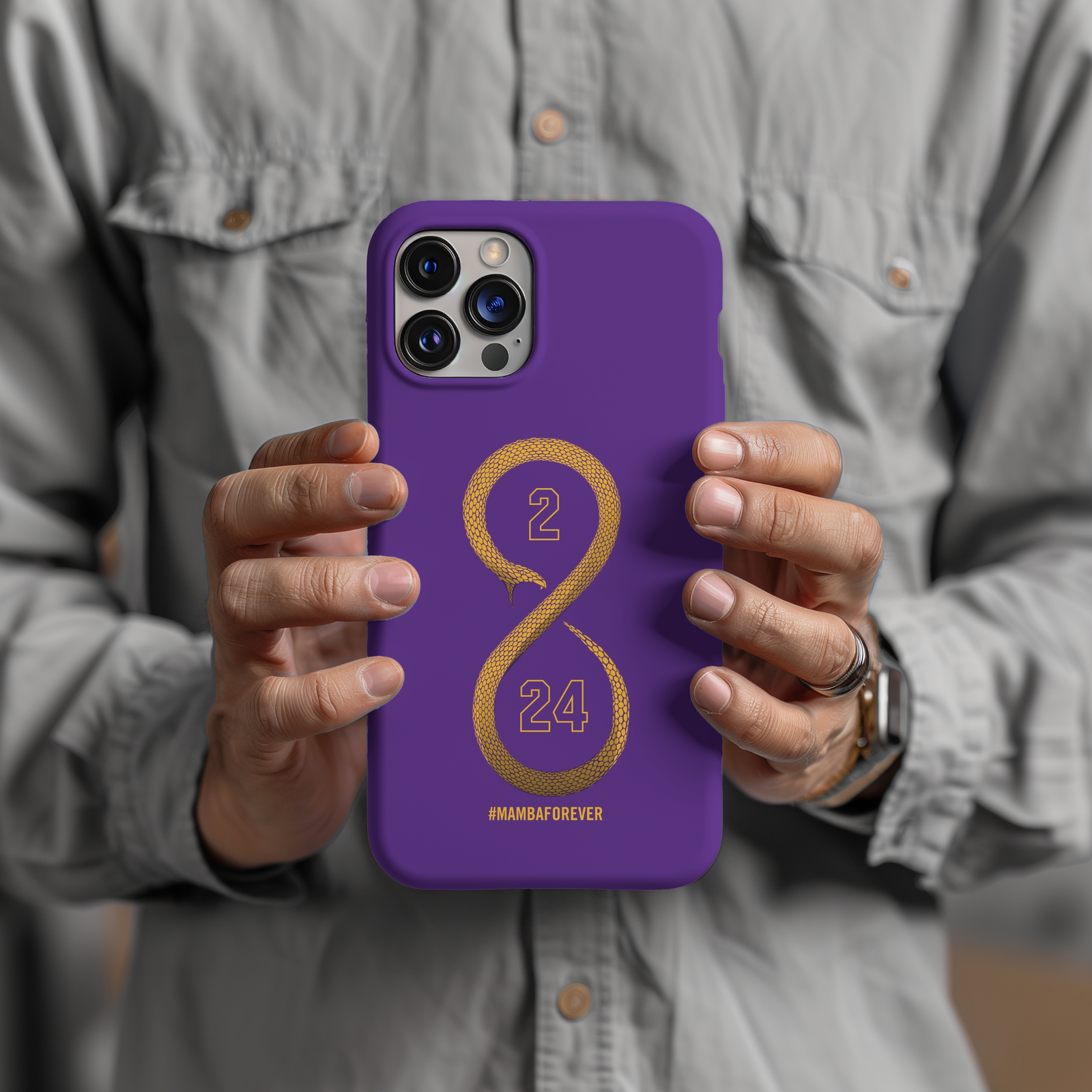 Kobe Bryant Phone Case, Mamba Logo Phone Case For All Model Phones - Techy Treasures -  