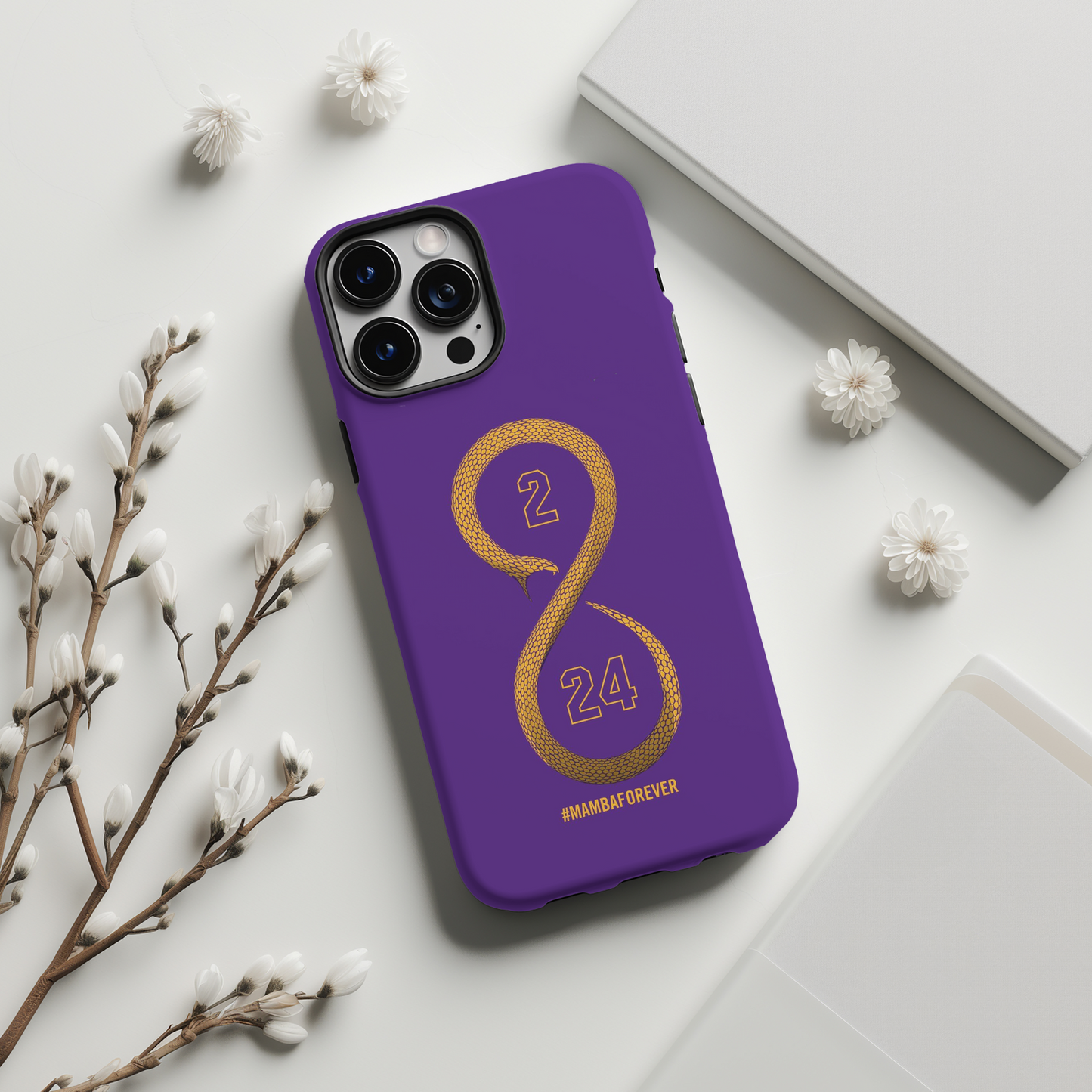 Kobe Bryant Phone Case, Mamba Logo Phone Case For All Model Phones - Techy Treasures -  