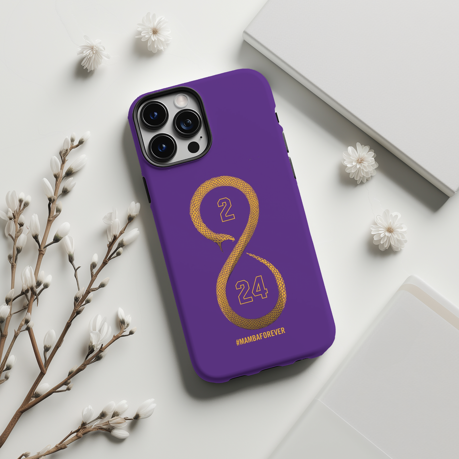 Kobe Bryant Phone Case, Mamba Logo Phone Case For All Model Phones - Techy Treasures -  
