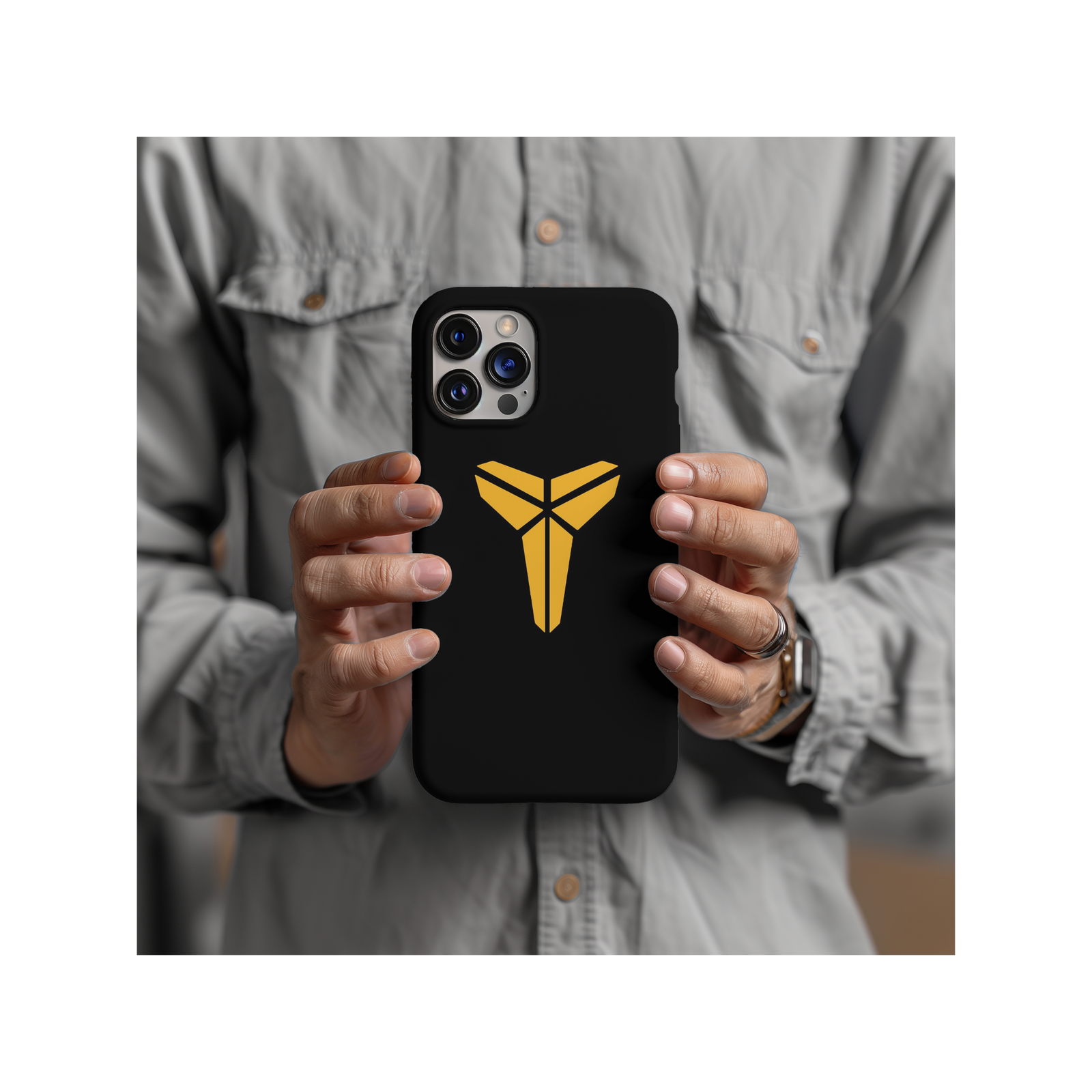 Kobe Bryant Phone Case, Mamba Logo Phone Case For All Model Phones - Techy Treasures -  