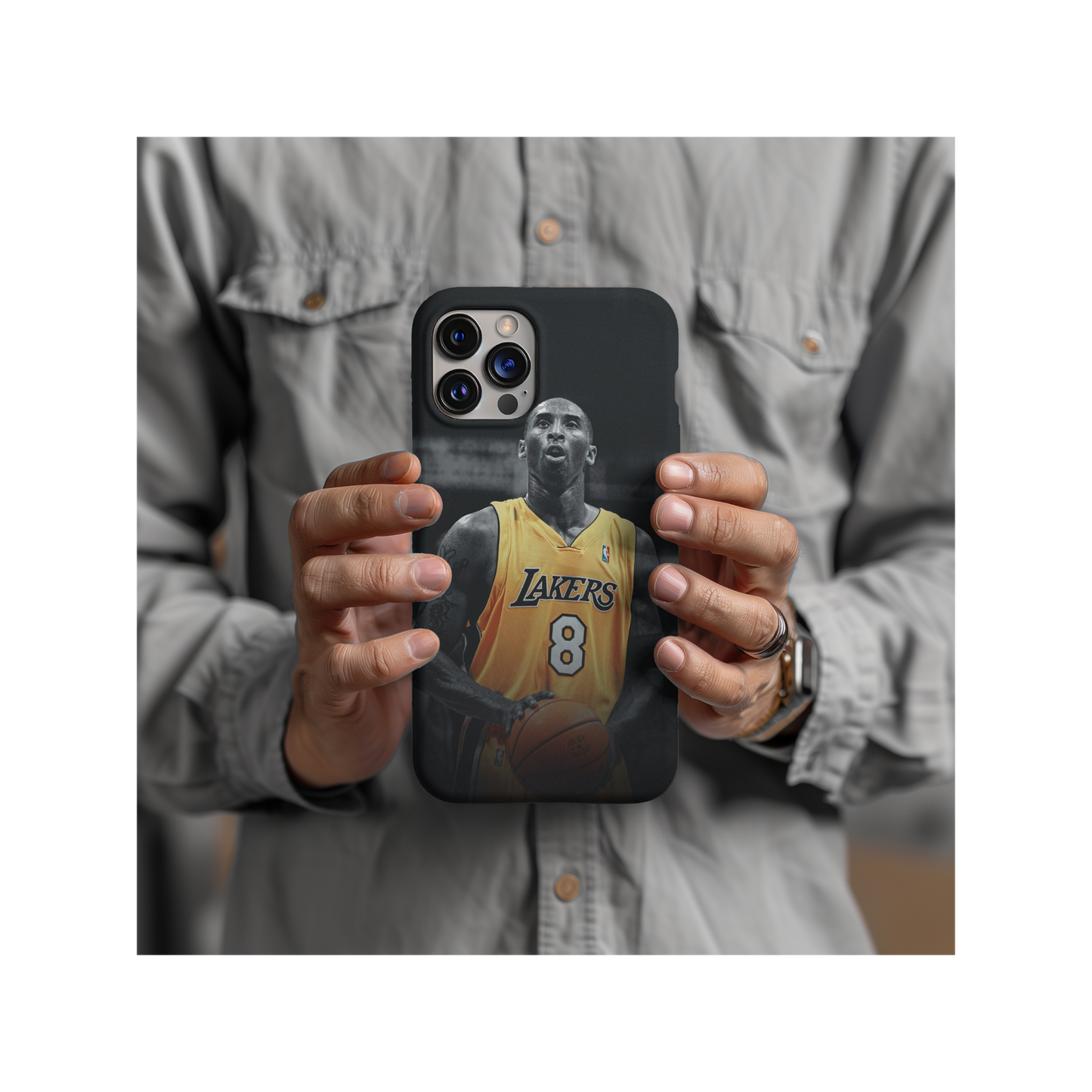 Kobe Bryant Phone Case, Mamba Logo Phone Case For All Model Phones - Techy Treasures -  