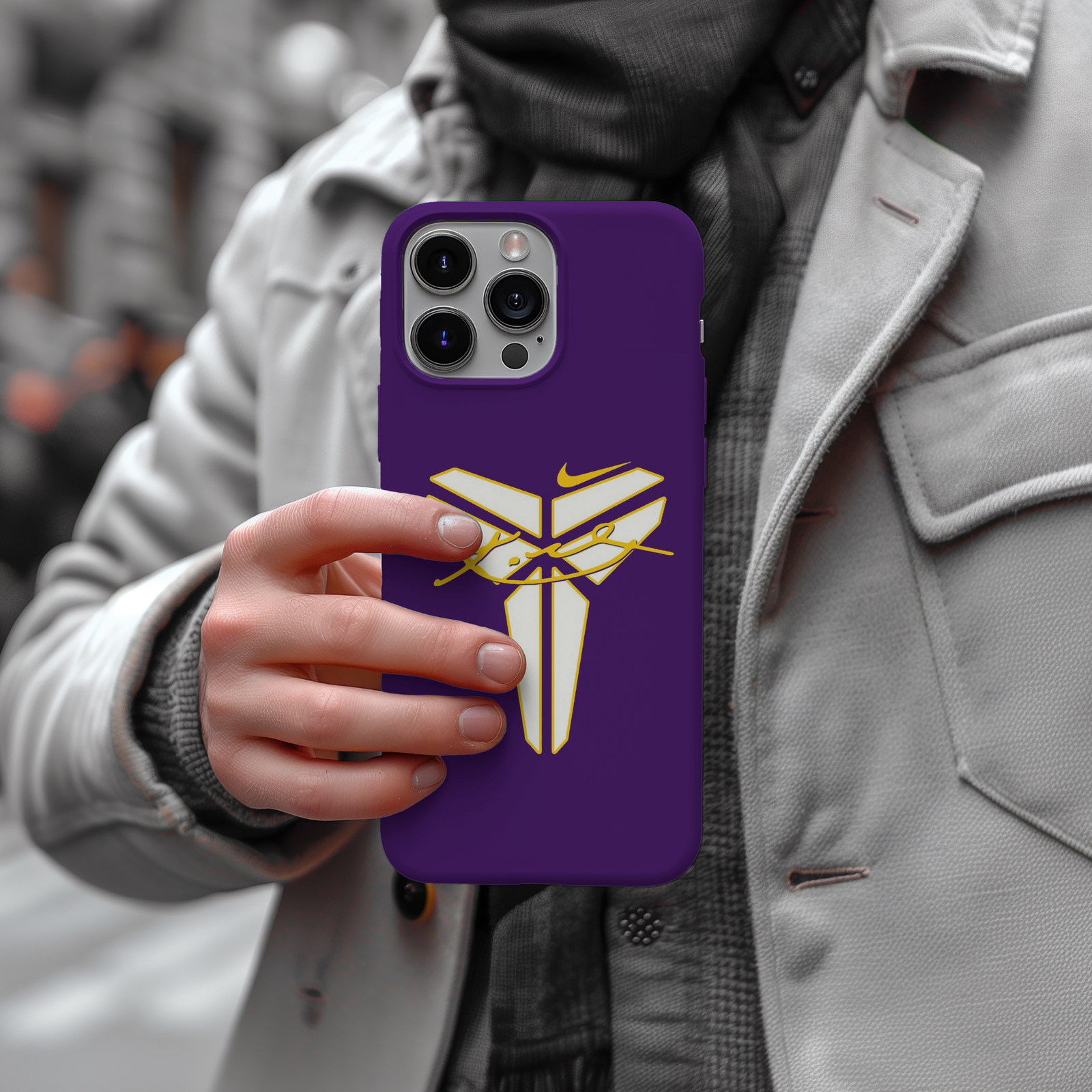 Kobe Bryant Phone Case, Mamba Logo Phone Case For All Model Phones - Techy Treasures -  
